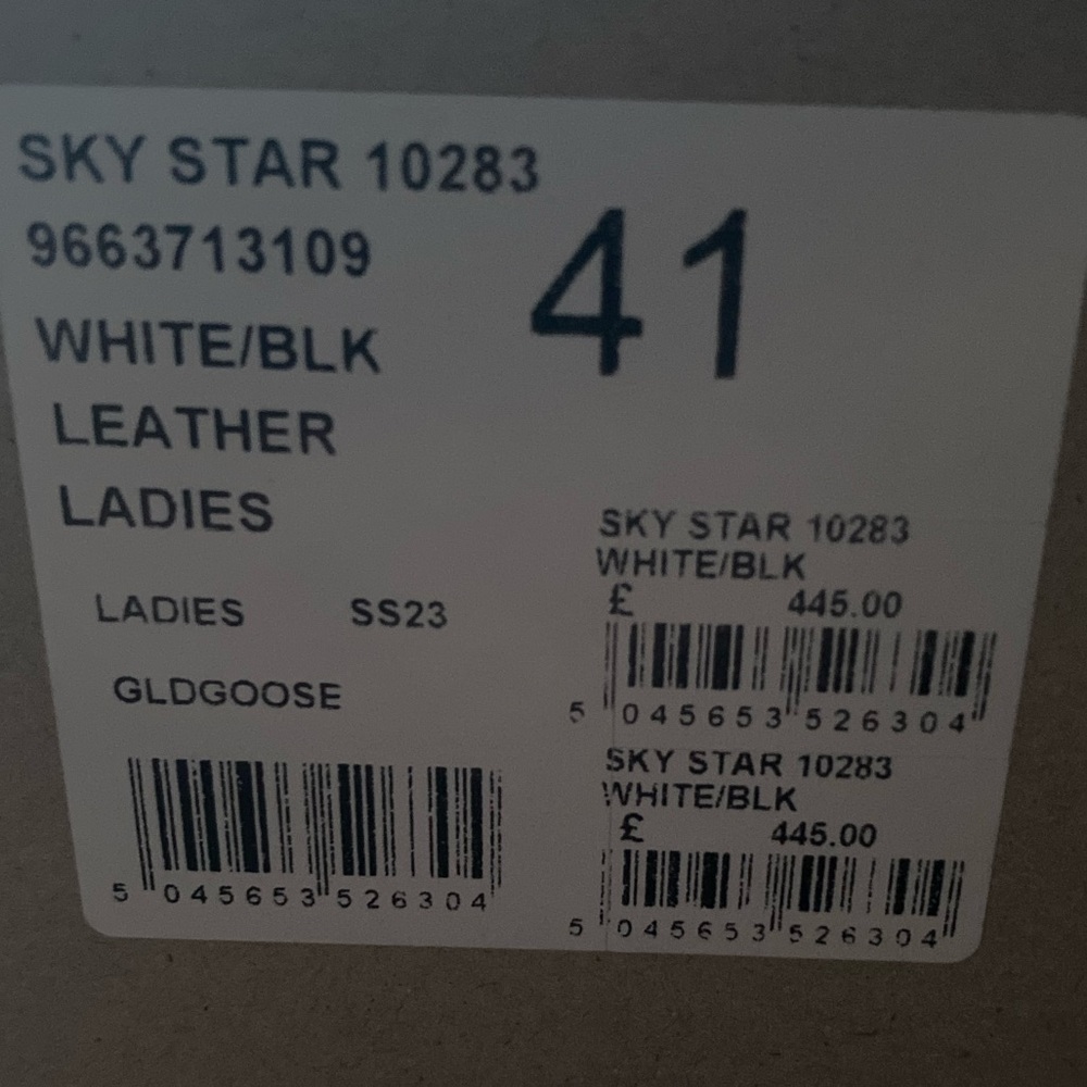 Golden Goose Sky Star High Top Sneakers - Picture 15 of 15